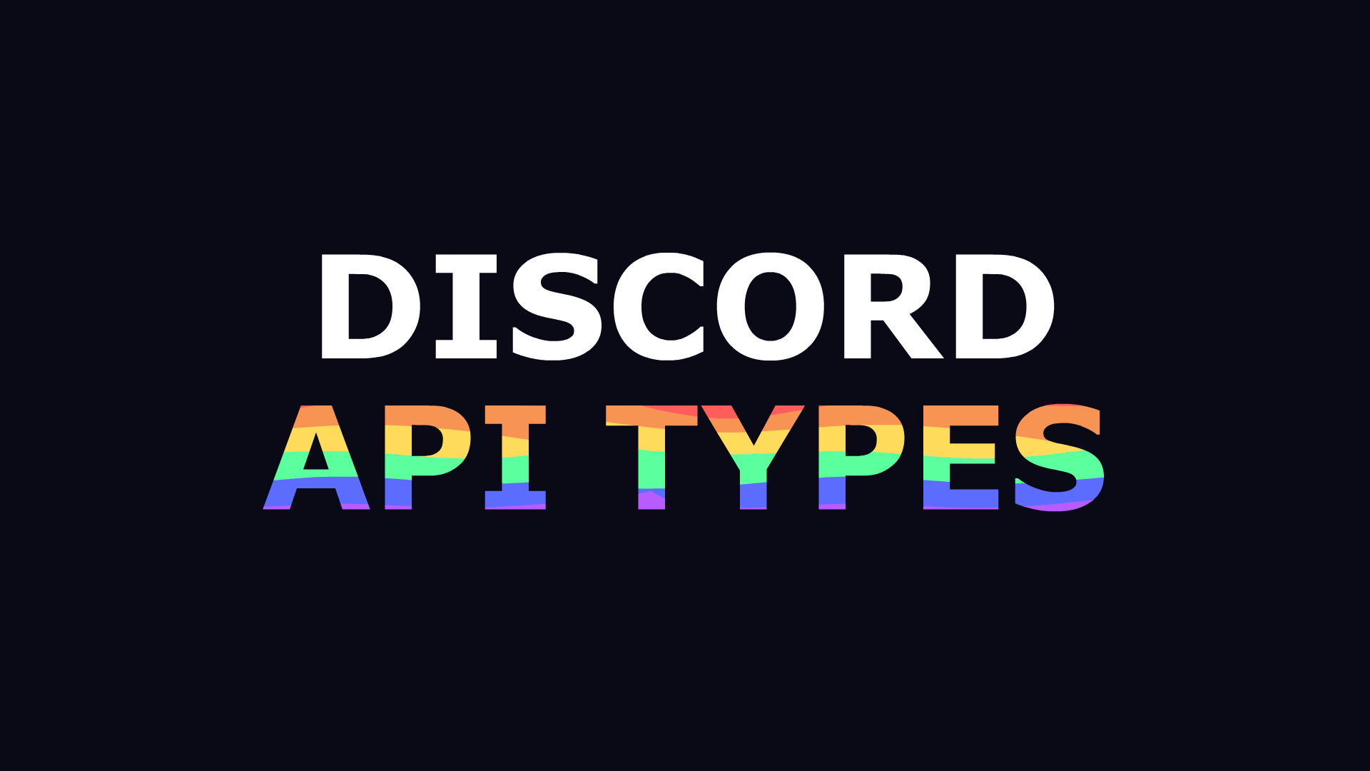 Discord's Official API – Discord